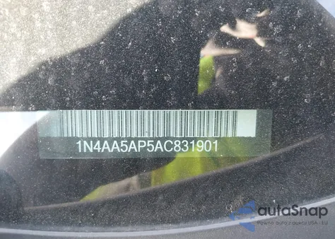 2010 Nissan Maxima 3.5 Sv из США, поврежденный, VIN 1N4AA5AP5AC831901